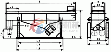 直線振動篩外形圖